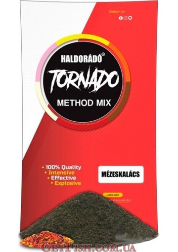 Прикормка Haldorádó TORNADO Method MIX — Медовый Пирог 500гр
