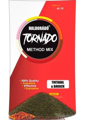 Прикормка Haldorádó TORNADO Method MIX - Кальмар Персик 500гр