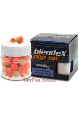Бойлы Плавающие Haldorádó BlendeX Pop Up - Vajsav + Mangó 8-10 mm (Кислота+манго)