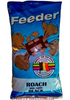 Прикормка VDE Feeder Roach Black (Фидер Плотва Черная) 1кг