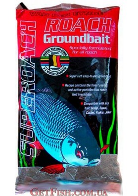 Прикормка VDE Superroach zwart 1 kg