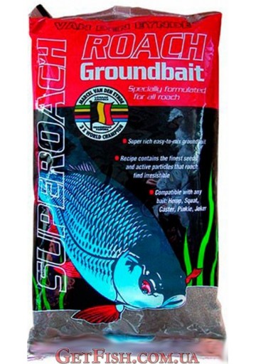 Прикормка VDE Superroach zwart 1 kg