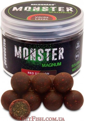 Бойли Haldorádó Monster Magnum Voros Lazac 20 mm Червоний Лосось