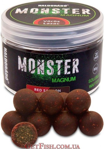 Бойли Haldorádó Monster Magnum Voros Lazac 20 mm Червоний Лосось