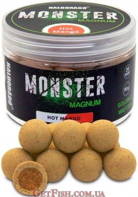 Бойли Haldorádó Monster Magnum Hot Mango 20 mm Манго