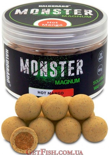 Бойлы Haldorádó Monster Magnum Hot Mango 20 mm Манго