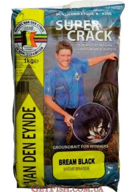 Прикормка VDE Supercrack Brasem Black 1 kg