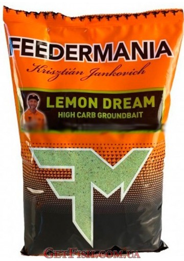 Прикормка Feedermania HIGH CARB LEMON DREAM 800 GR