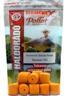 Ферментированный пеллет Haldorádó FermentX Oldódó Pellet - Tejsavas Ananász (Молочный ананас) 80гр. 22мм