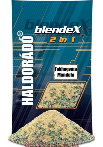 Прикормка Haldorádó BlendeX 2 in 1 - Часник + мигдаль