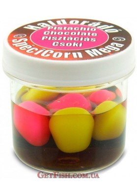 Штучна велика кукурудза Haldorádó SpéciCorn Mega - Pisztáciás Csoki / Pistachios & Chocolate (Фісташка-шоколад) 8шт.