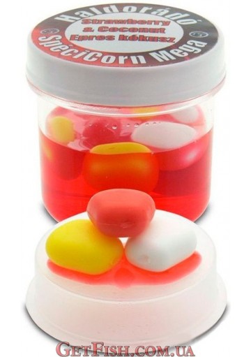 Штучна велика кукурудза Haldorádó SpéciCorn Mega - Epres Kókusz / Strawberry & Coconut (Полуниця-кокос) 8шт.