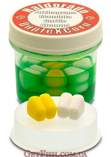 Искуственная кукуруза Haldorádó DuplexCorn Fokhagyma-Mandula Миндаль-чеснок