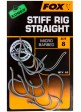 Гачки FOX Edges Stiff Rig Straight №8 10шт.