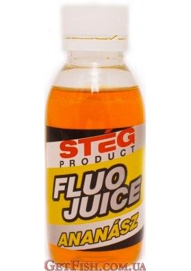 Флюо есенція STÉG FLUO JUICE Pineapple (Ананас) 120ml