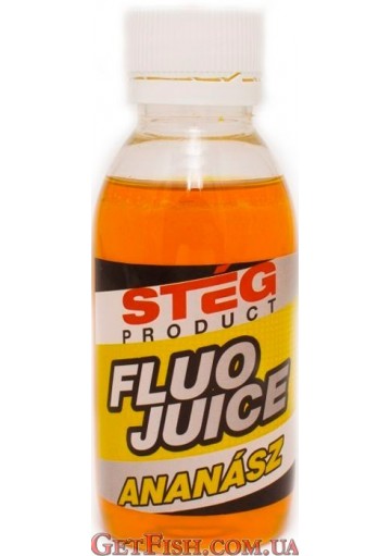 Флюо эссенция STÉG FLUO JUICE Pineapple (Ананас) 120ml