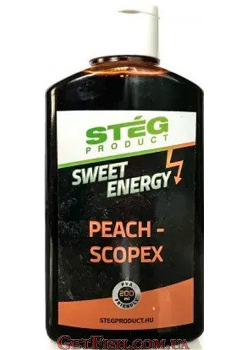 Арома Steg Sweet Energy Персик-скопекс (PEACH - SCOPEX) 200мл