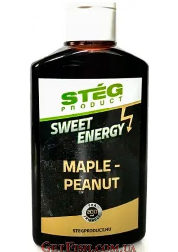 Арома Steg Sweet Energy Кленовий сироп-арахис (MAPLE - PEANUT) 200мл
