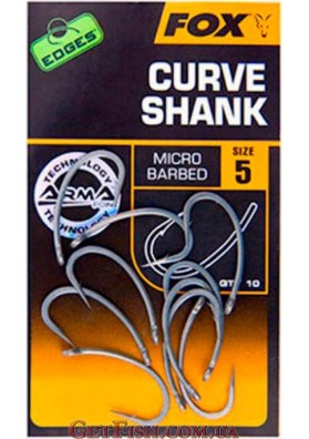 Гачки FOX EDGES Curve Shank №5 10шт.