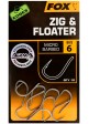 Гачки FOX Edges Zig & Floater №6 10шт.