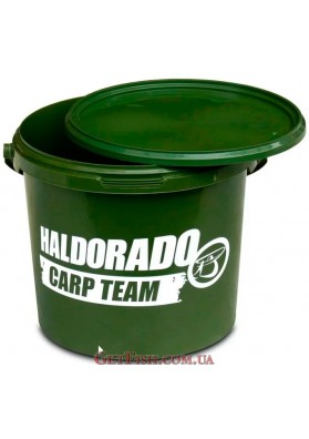 Відро Haldorado Carp Round Bucket Green 5l.