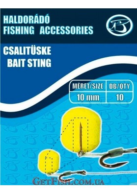 Штир для насадки Haldorado Csalituske Bait Sting 10мм 10 шт.