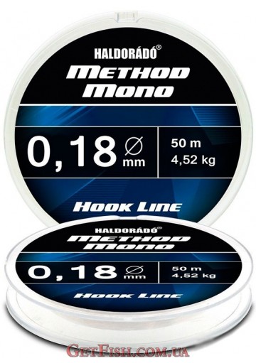Леска Haldorado Method Mono Hook Line 50 m 0,18mm