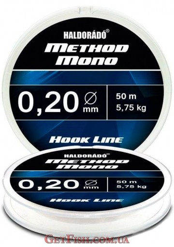 Волосінь Haldorado Method Mono Hook Line 50 m 0,20mm