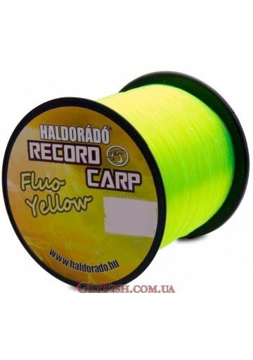 Волосінь Haldorádó Record Carp Fluo Yellow 900m 0,30mm