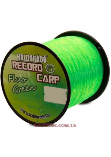 Леска Haldorádó Record Carp Fluo Green 700m 0,40mm