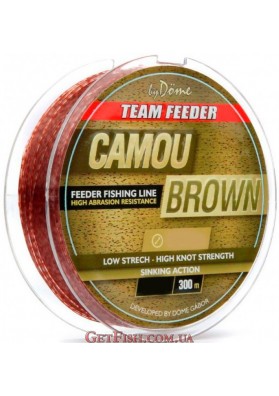 Волосінь Haldorado Team Feeder Camou Brown Line 300m 0,22mm