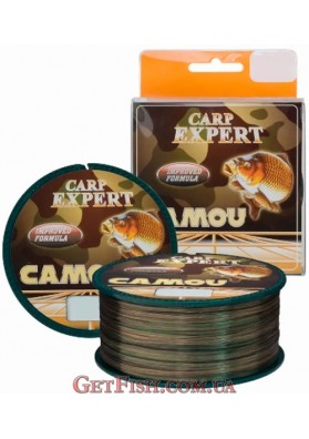 Волосінь Carp Expert Camou 600м 0.3мм 11.9кг