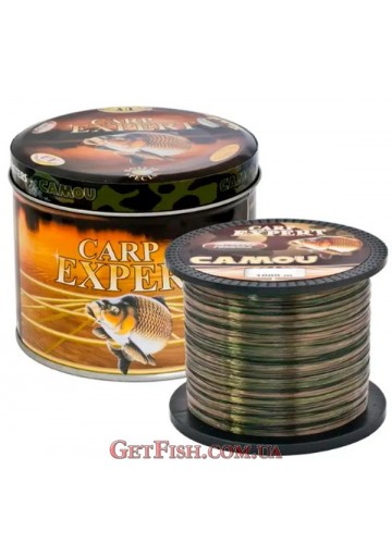Леска Carp Expert Camou 1000м 0.25мм 8.6кг