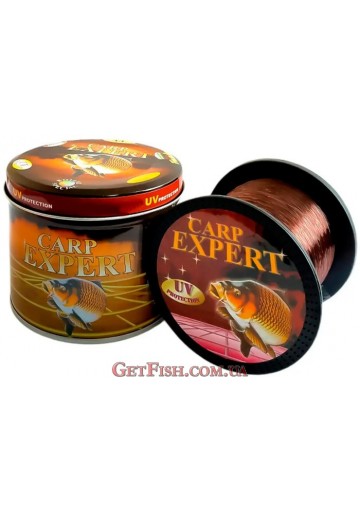 Леска Carp Expert UV Brown 1000м 0.25мм 8.9кг