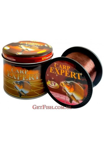 Леска Carp Expert UV Brown 1000м 0.3мм 12.5кг