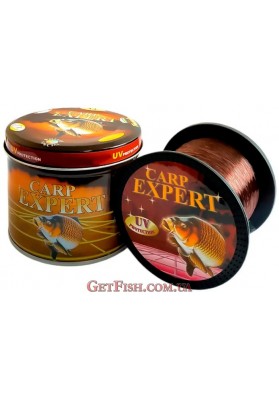 Волосінь Carp Expert UV Brown 1000м 0.35мм 14.9кг