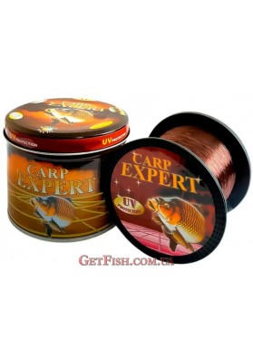 Волосінь Carp Expert UV Brown 1000м 0.4мм 18.7кг