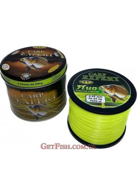 Волосінь Carp Expert UV Fluo Yellow 1000м 0.45мм 20.5кг