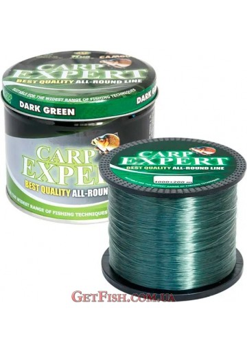 Леска Carp Expert Dark Green 1200м 0.4мм 20.6кг