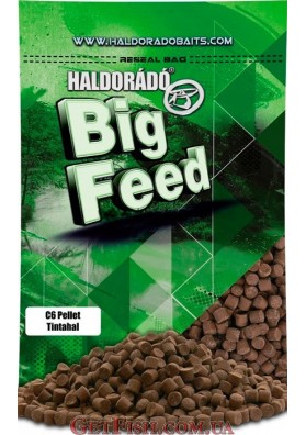 Пеллет Big Feed – C6 Pellet 6 mm – Tintahal (Кальмар) 800гр