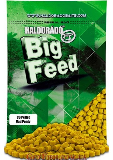 Пелет Big Feed - C6 Pellet 6 mm - Vad Ponty (Дикий короп) 800гр