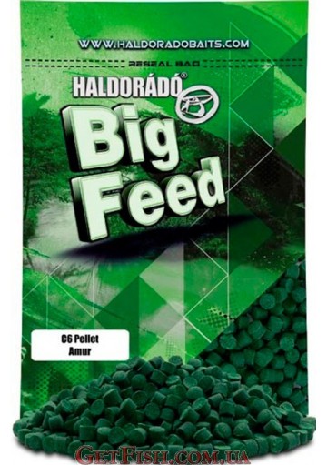 Пелет Big Feed - C6 Pellet 6 mm - Amur (Амур) 800гр