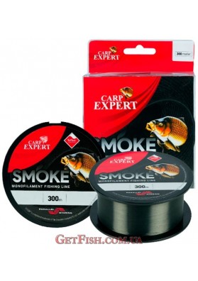 Волосінь Carp Expert SMOKE Dark Grey 0,40мм 300м 19,1кг