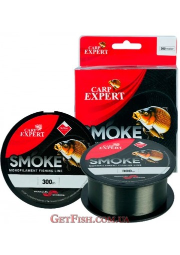 Леска Carp Expert Smoke Dark Grey Teflon 300м 0.18мм 4.15кг
