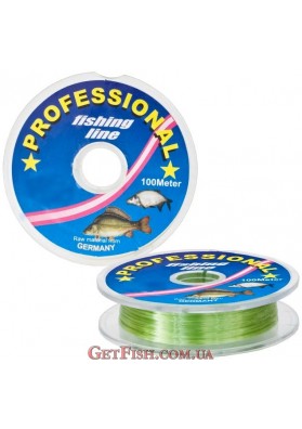 Леска Professional Light Green 100м 0.12мм 1.3кг