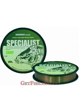 Леска Specialist Carp Brown-Green 300м 0.35мм 14.72кг
