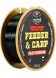 Волосінь Cralusso Feeder&Carp Fast Sinking FC Black 300м 0.25мм 5.1кг (2096)