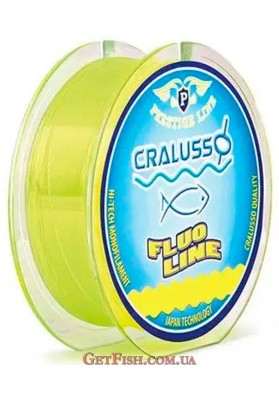 Леска Cralusso Fluo Yellow 150м 0.25мм 8.6кг (2065)