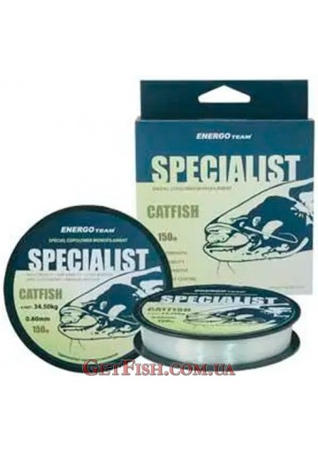 Леска Specialist Catfish Clear 150м 0.3мм 11.21кг
