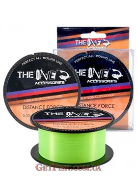 Леска The One Fluo Yellow 270м 0.22мм